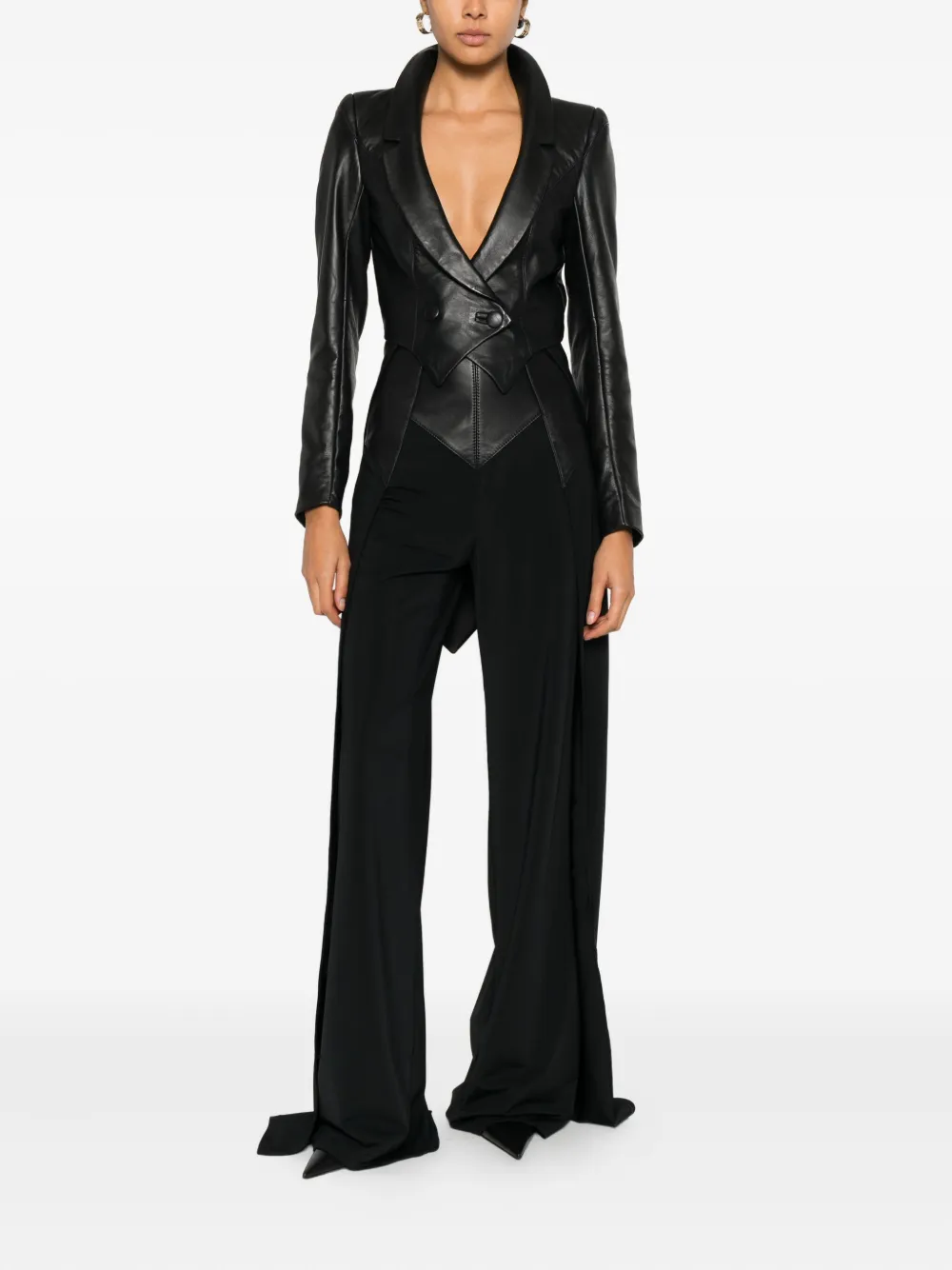 MITILIANE COUTURE double-breasted tailcoat jacket | Leather Jackets | Image 2