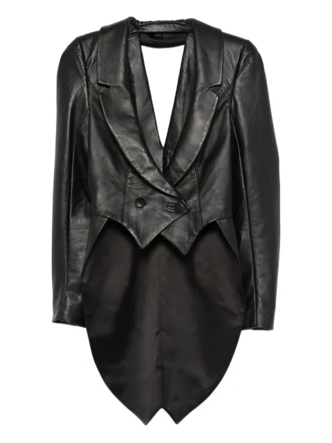 MITILIANE COUTURE double-breasted tailcoat jacket