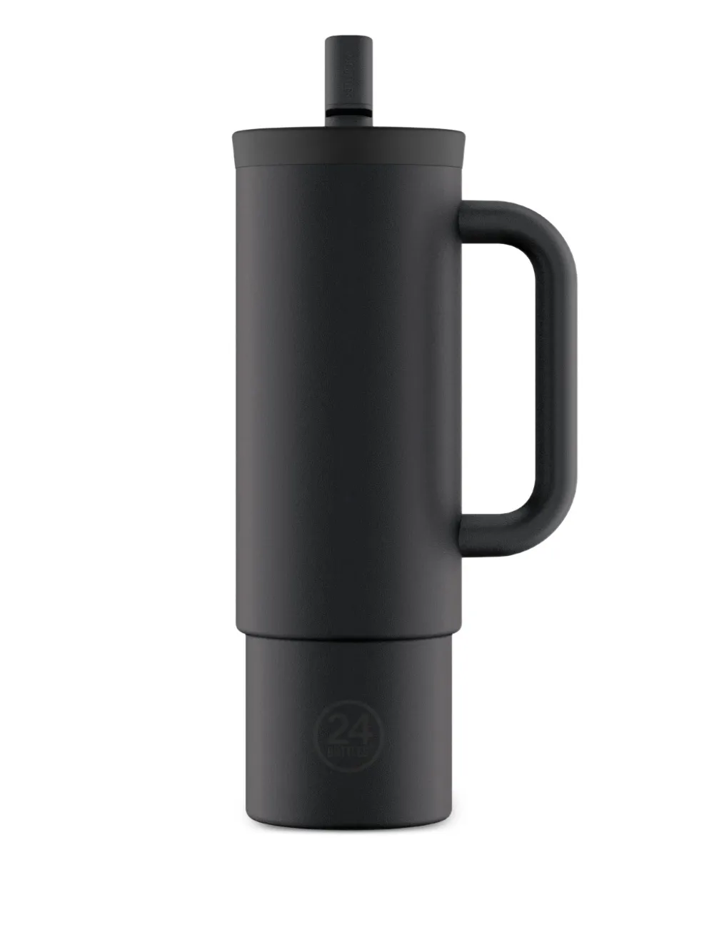 24bottles handle straw cup (800ml) | Black | Image 1