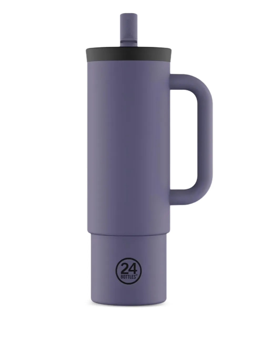 24bottles handle straw cup (800ml) | Purple | Image 1