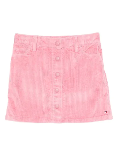 Tommy Hilfiger Junior corduroy button skirt