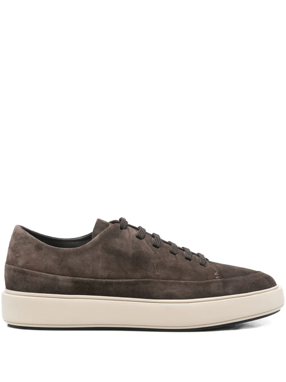 Officine Creative Release 001 suède sneakers Bruin