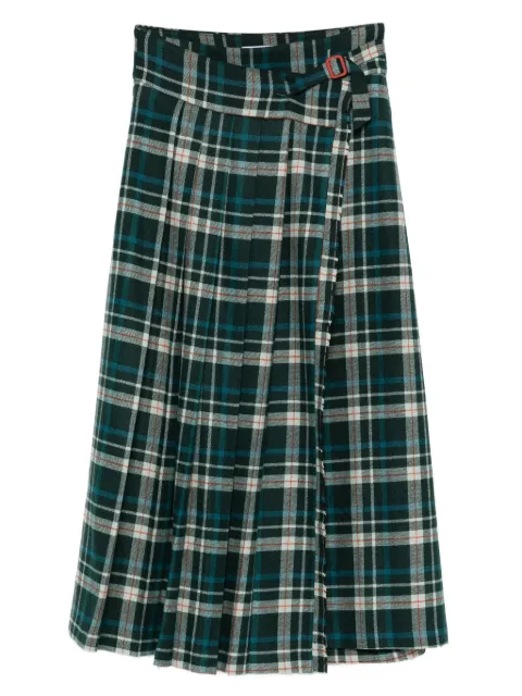 Niu falda con detalle de hebilla