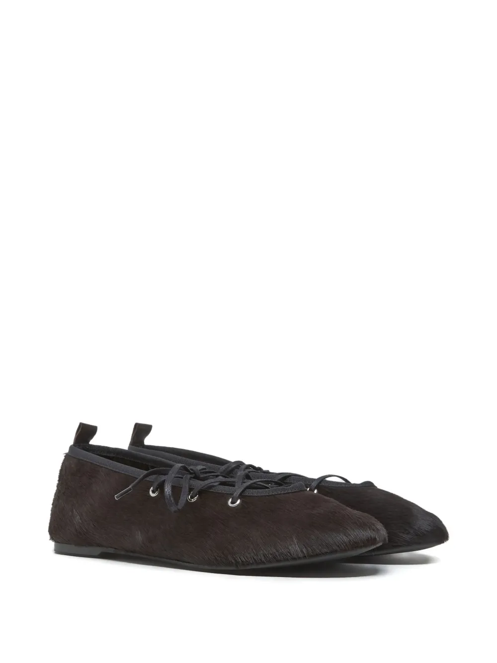 Paloma Wool leather ballet flats - Bruin