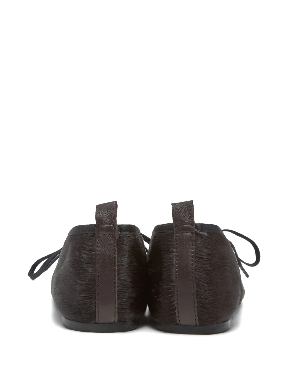 Paloma Wool Leren ballerina's Bruin