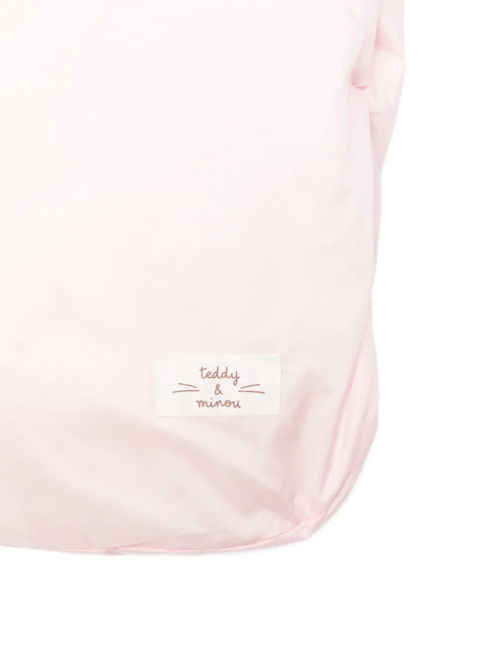 TEDDY & MINOU Slaapzak met capuchon Roze