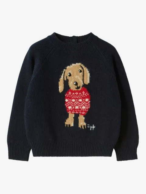 Il Gufo dachshund sweater
