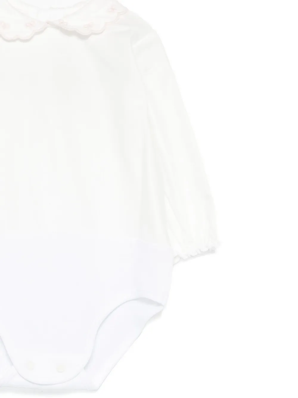 La Stupenderia Romper met geschulpte kraag Roze