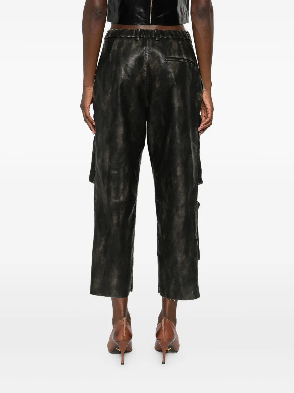 The M Balderico Trousers In Black