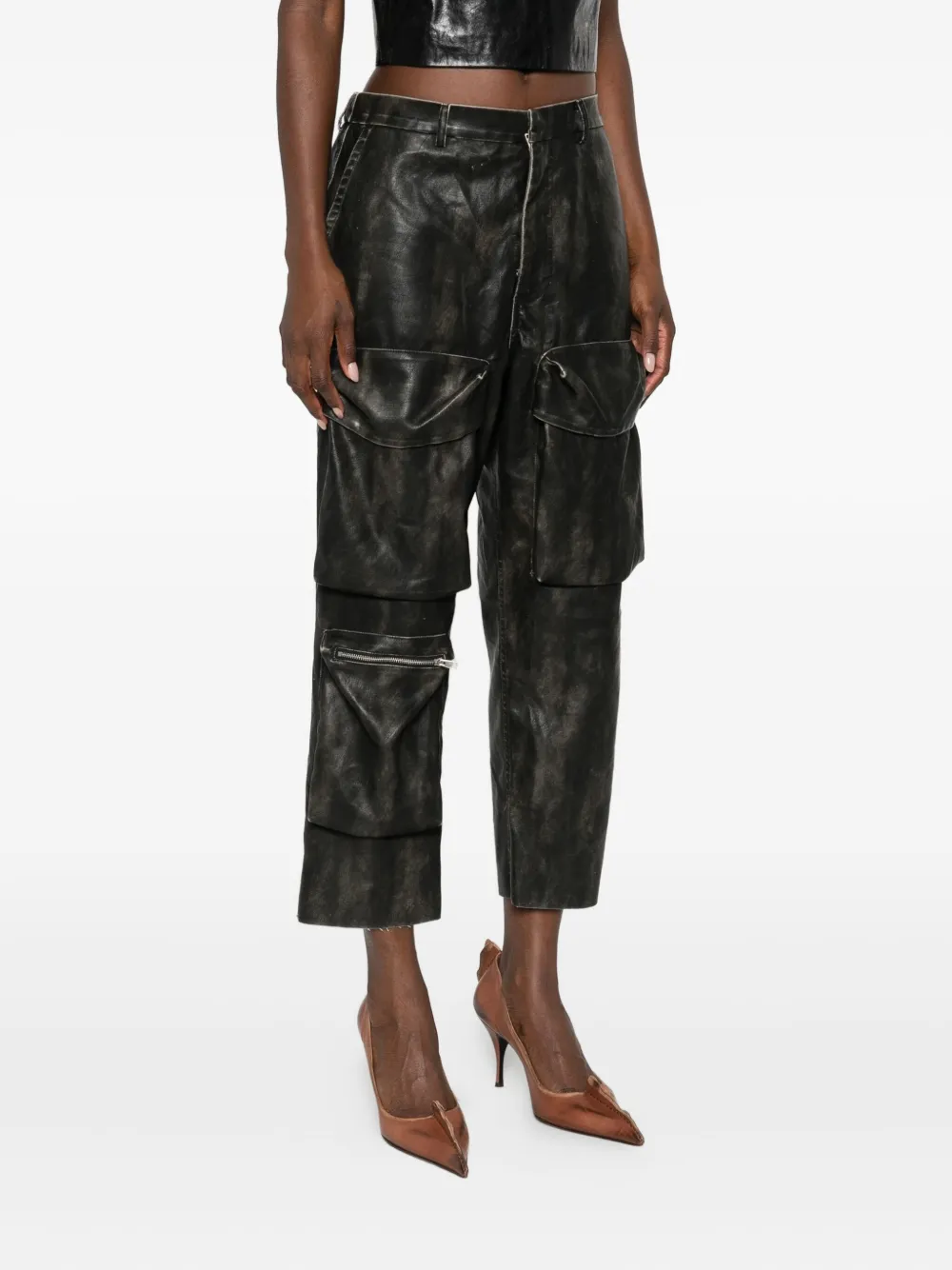 The M Balderico Trousers In Black