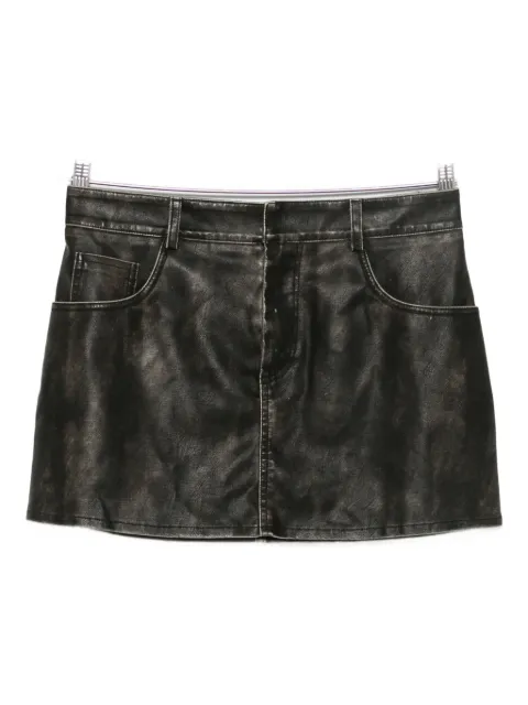 THE M mini straight skirt