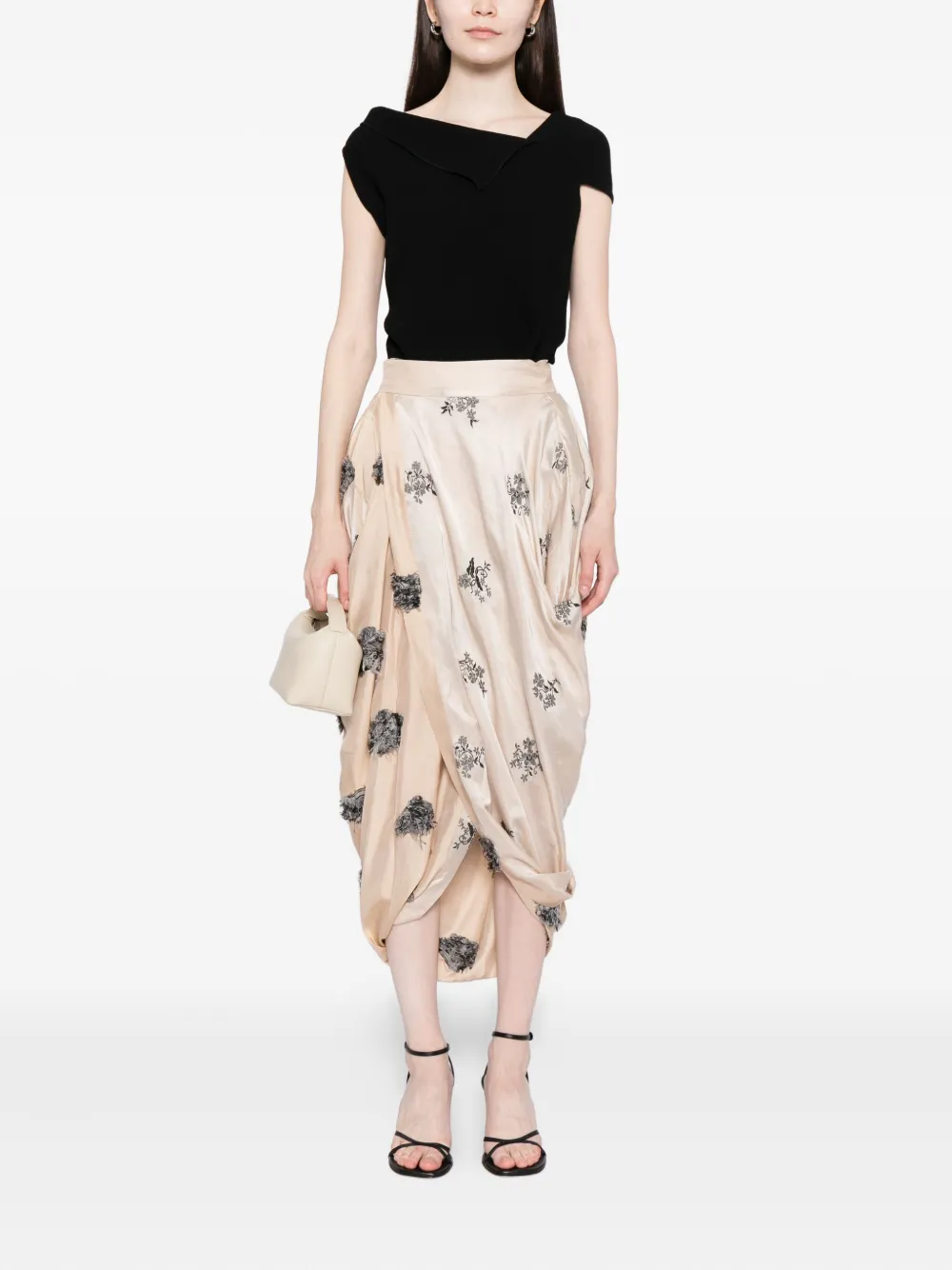 Uma Wang Menagere rok - Beige