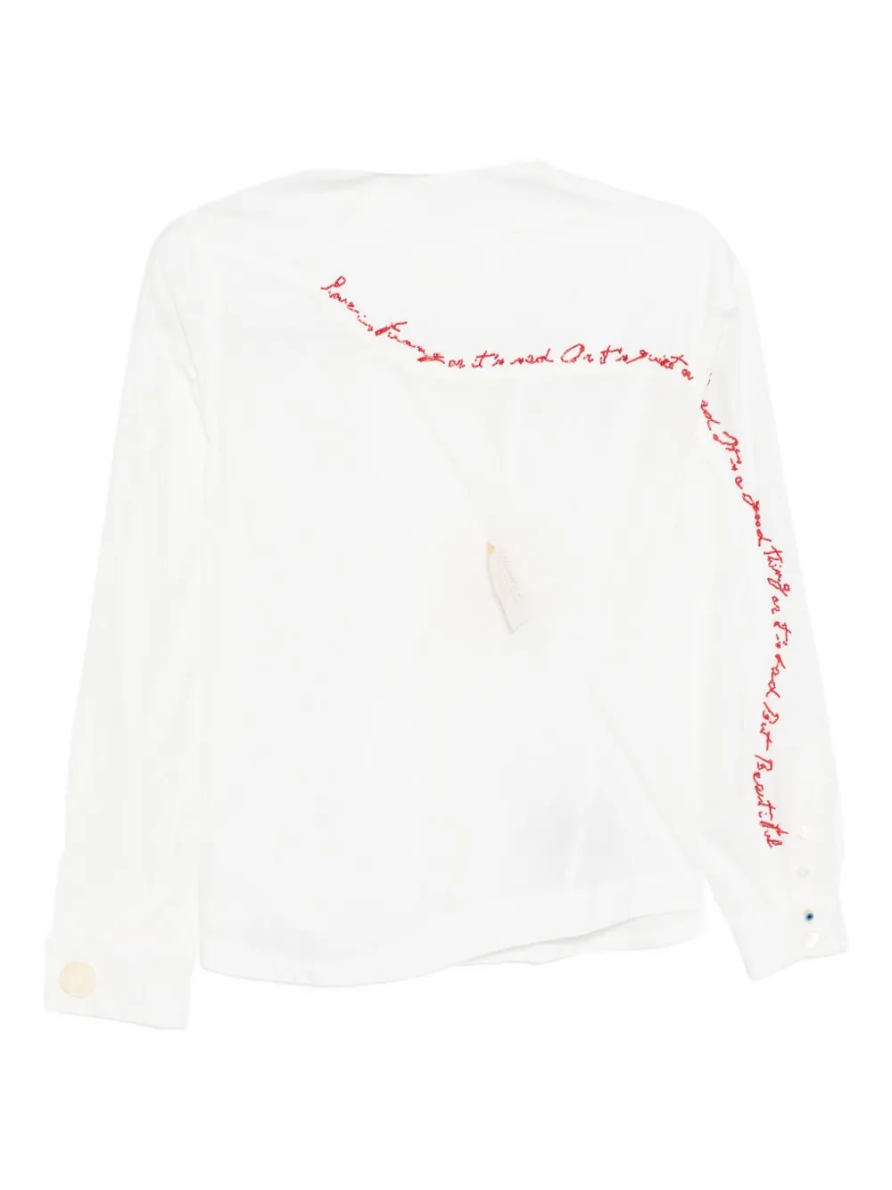 Undercover Katoenen blouse - Wit