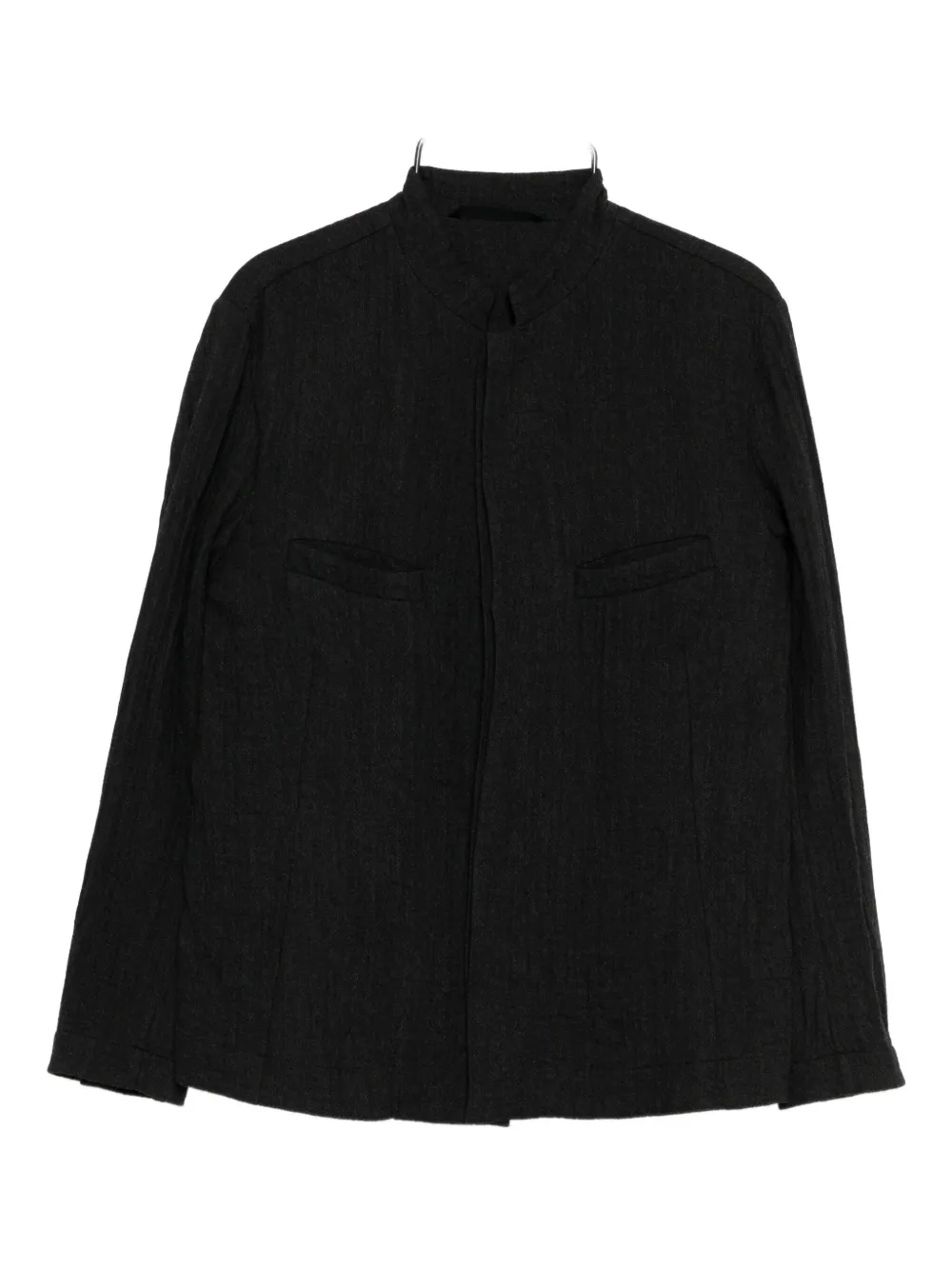 Forme D'expression stand-up-collar jacket | Black | Image 1