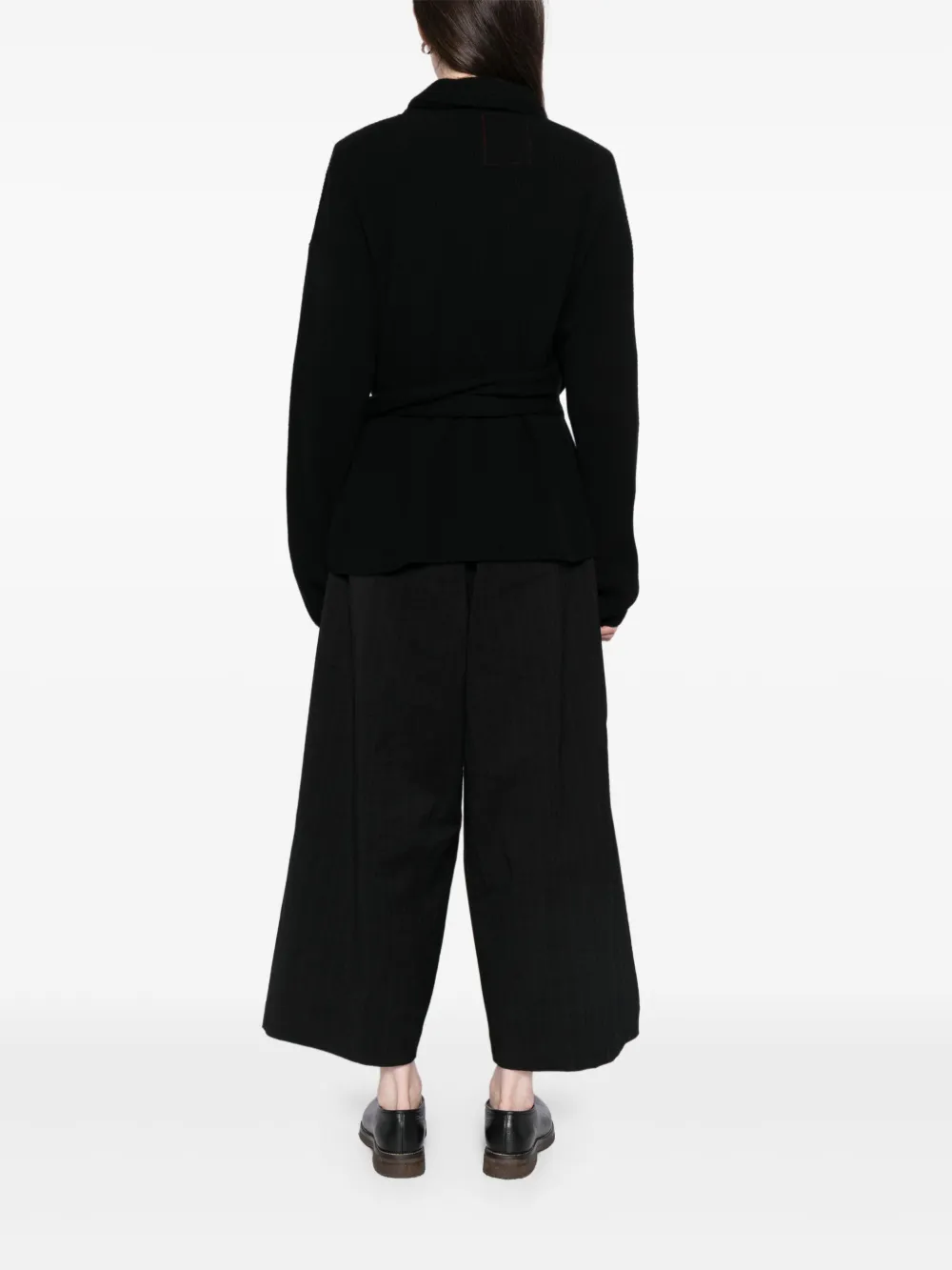 Uma Wang Gewikkeld vest Zwart