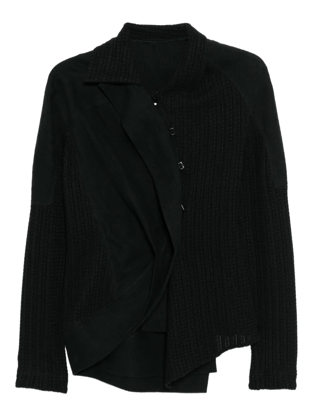 YEHUAFAN blusa con hebilla | negro | Image 1