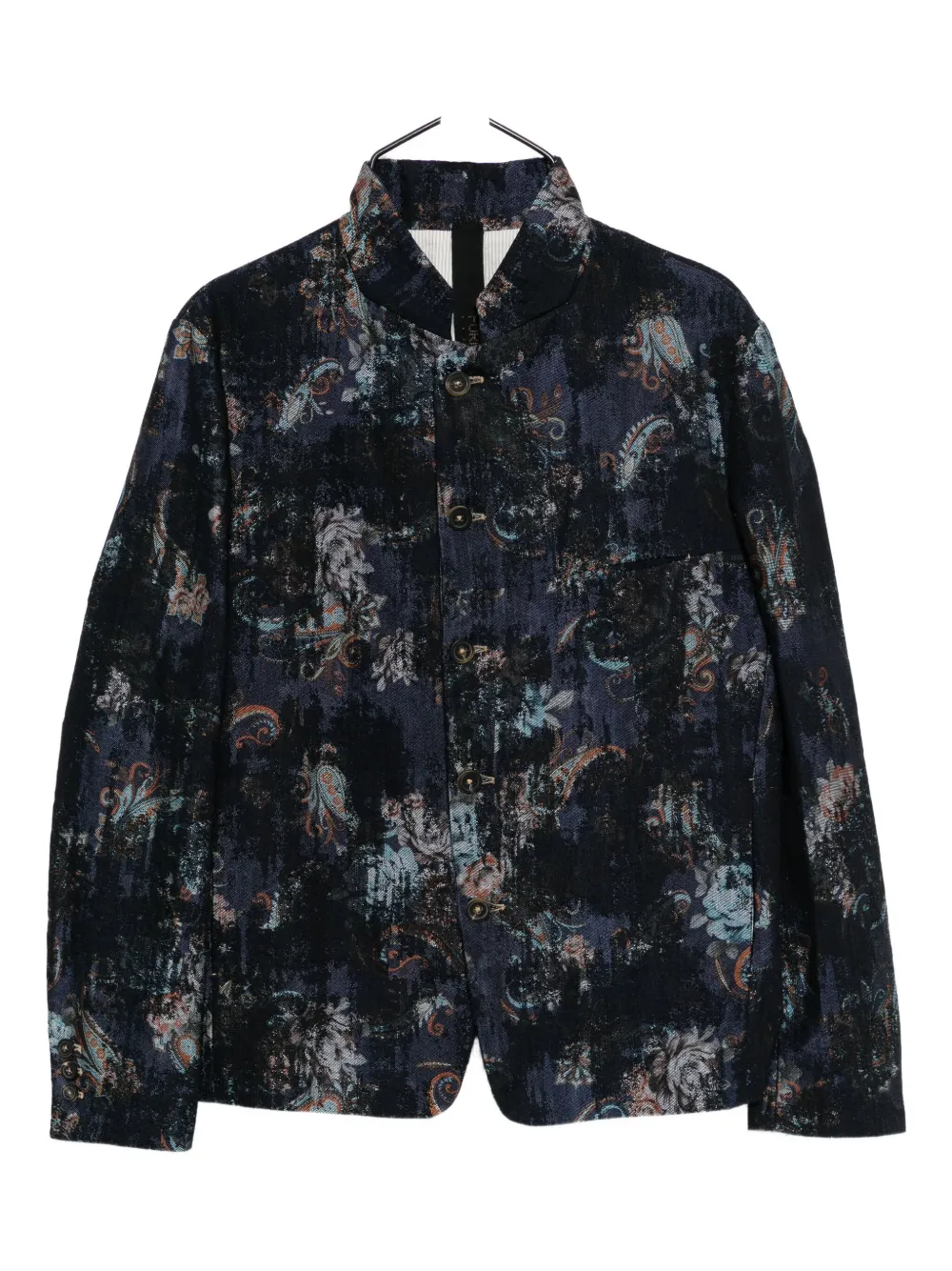 Forme D'expression graphic-print jacket | Blue | Image 1
