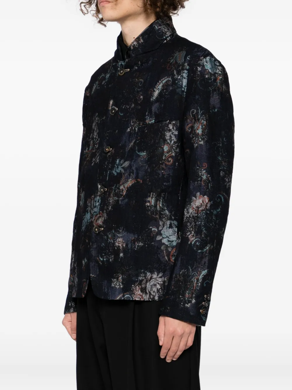 Forme D'expression Jack met grafische print Blauw