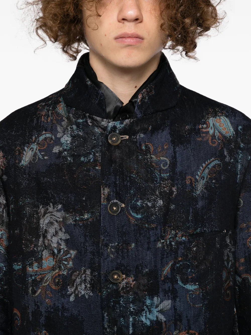 Forme D'expression Jack met grafische print Blauw