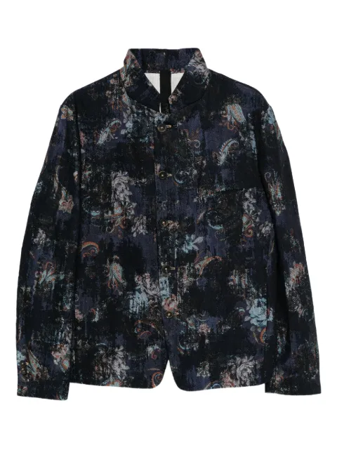 Forme D'expression veste à imprimé graphique