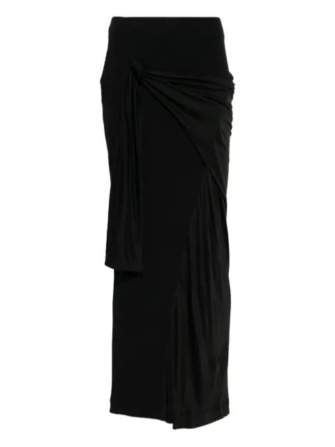 YEHUAFAN draped skirt