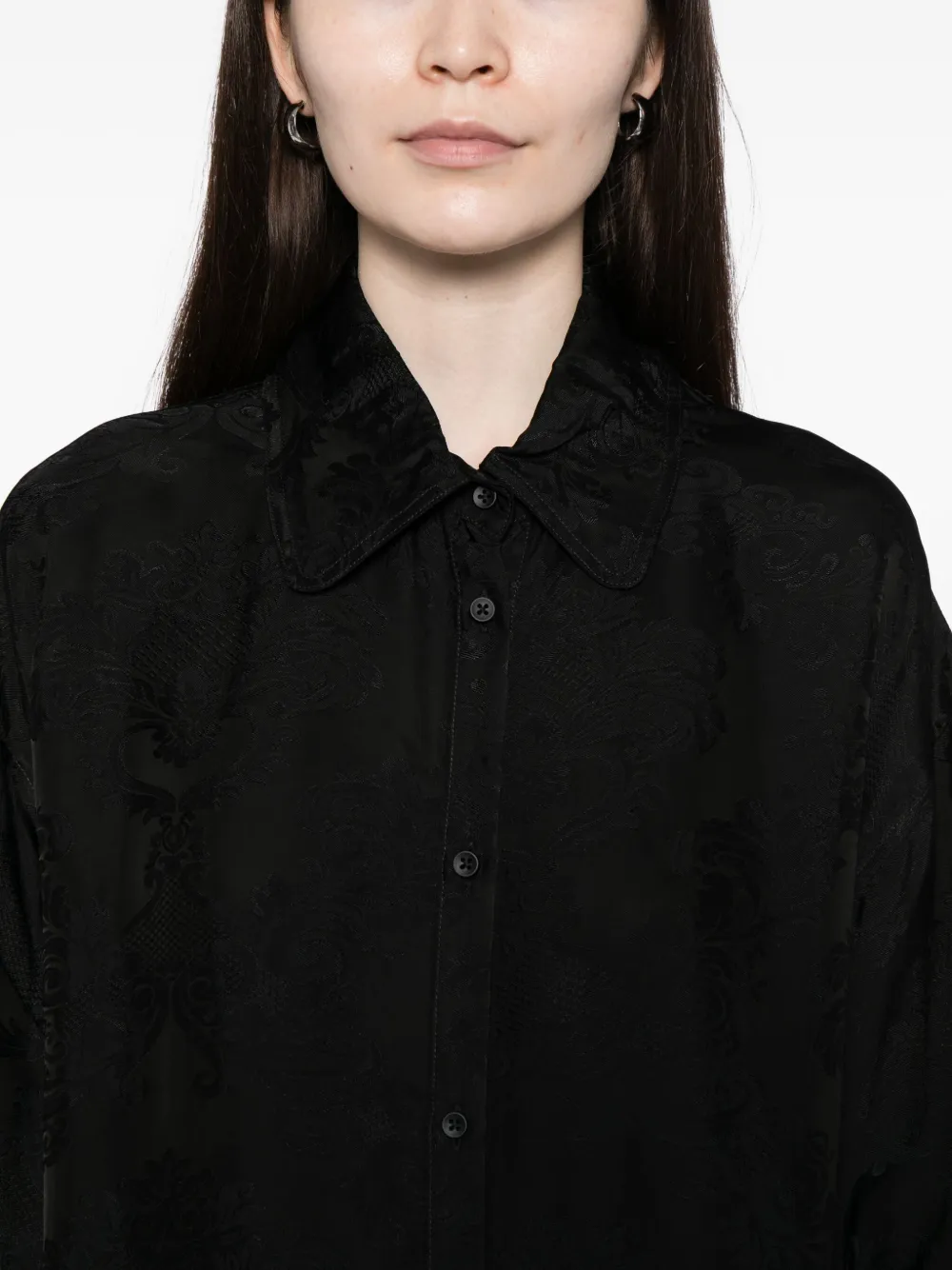 Uma Wang Tubby blouse Zwart