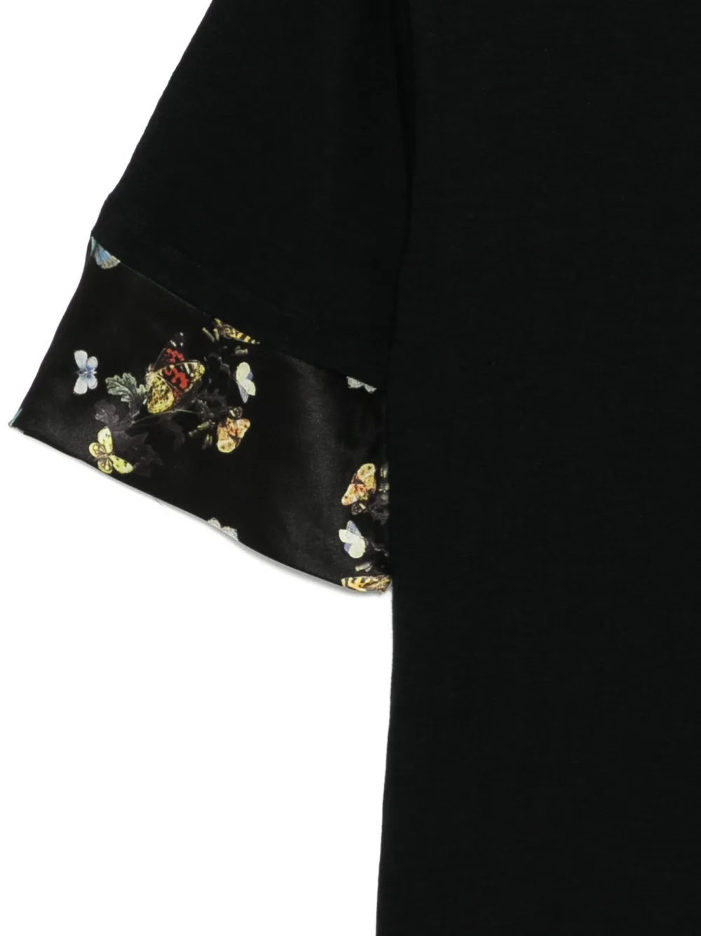 Undercover Katoenen gelaagd T-shirt Zwart