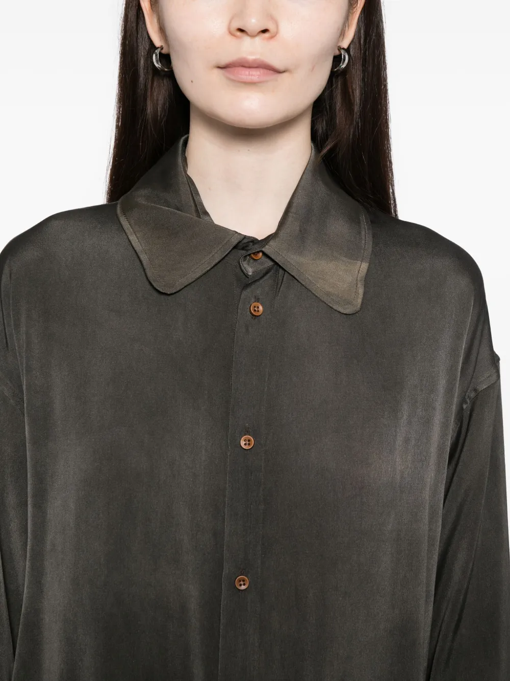 Uma Wang Tubby blouse Grijs