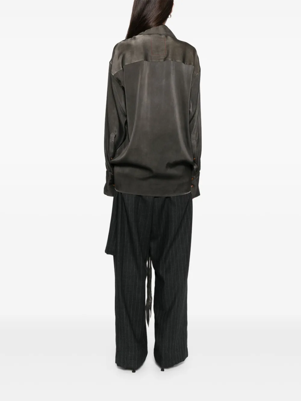 Uma Wang Tubby blouse Grijs