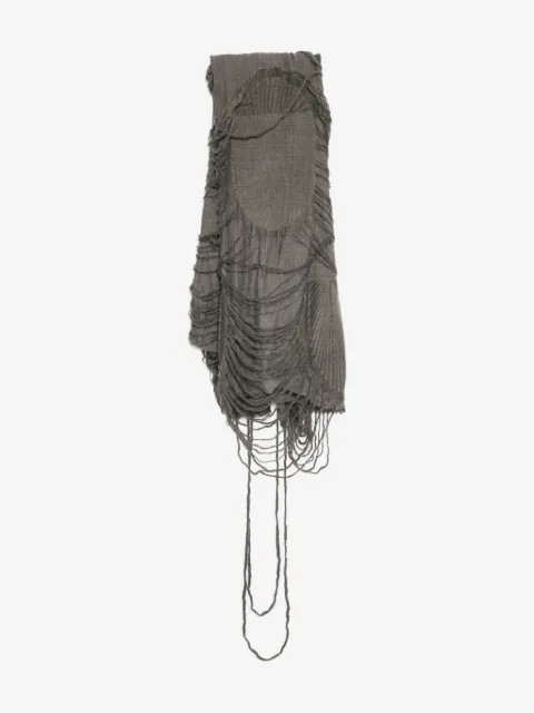 Forme D'expression écharpe Fiamma à effet usé