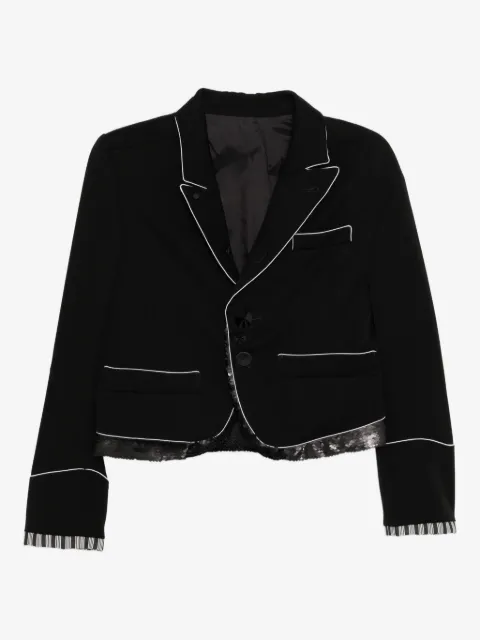 Undercover blazer con lentejuelas
