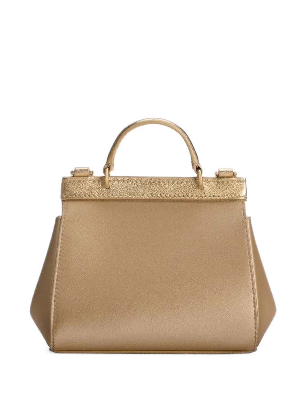 Dolce & Gabbana Kids Schoudertas verfraaid met kristallen - Goud