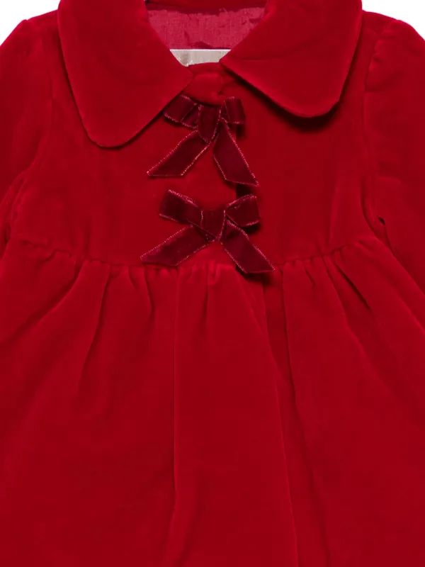 strapless open back dress BALLOON CHIC - Velvet Bib Dress main image 0