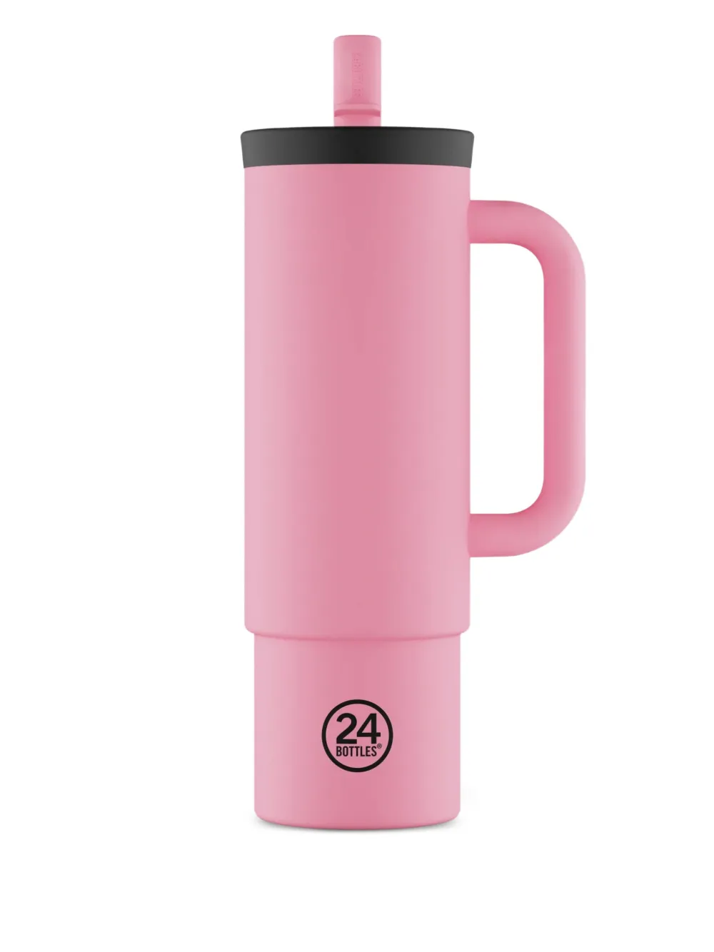 24bottles handle straw cup (800ml) | Pink | Image 1