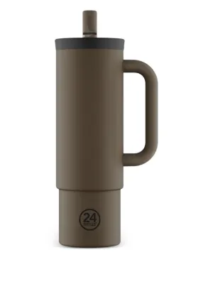 24bottles Handle Straw Cup (800ml) | Black | FARFETCH