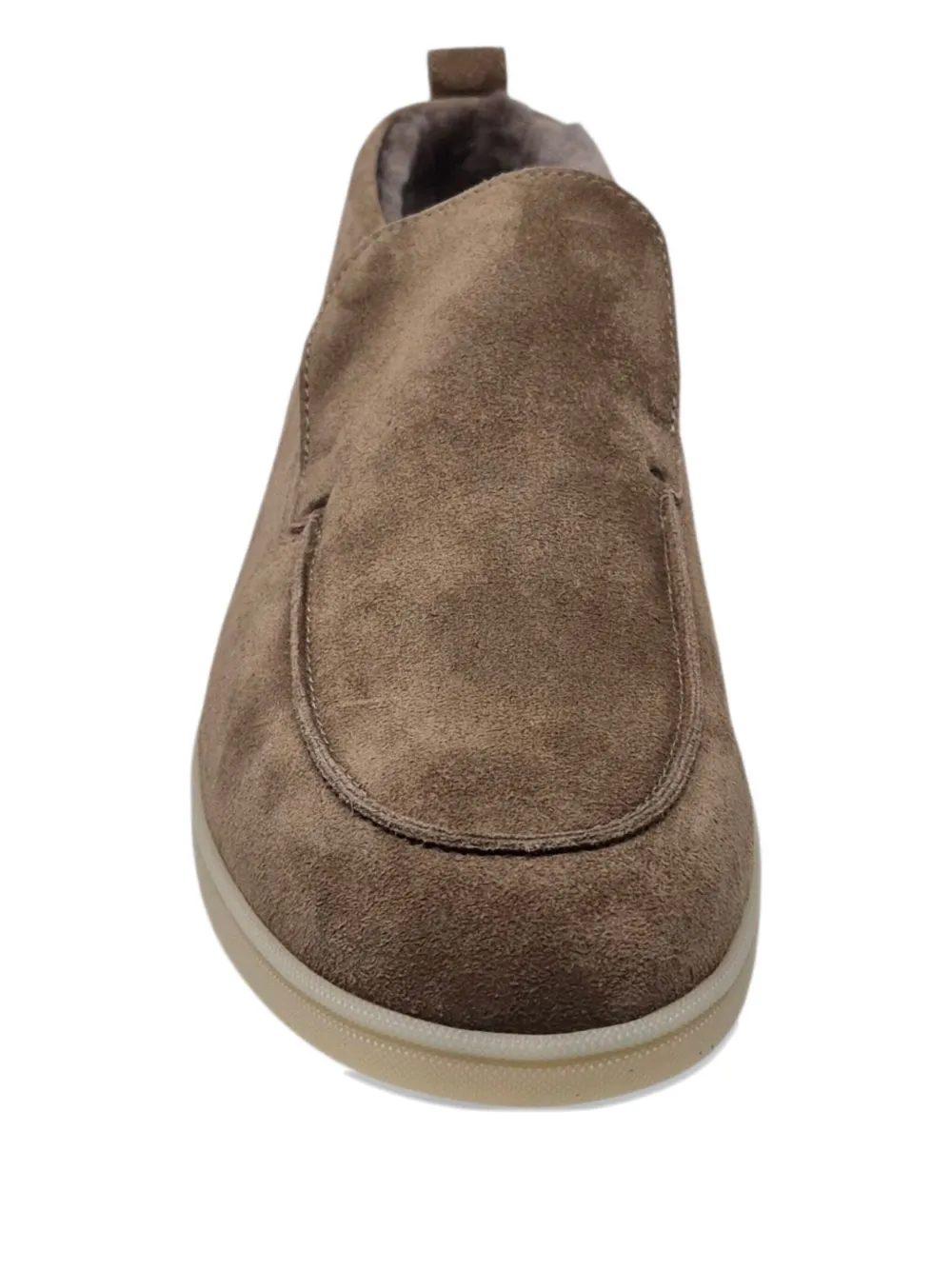 Henderson Baracco Suède slip-on laarzen Bruin