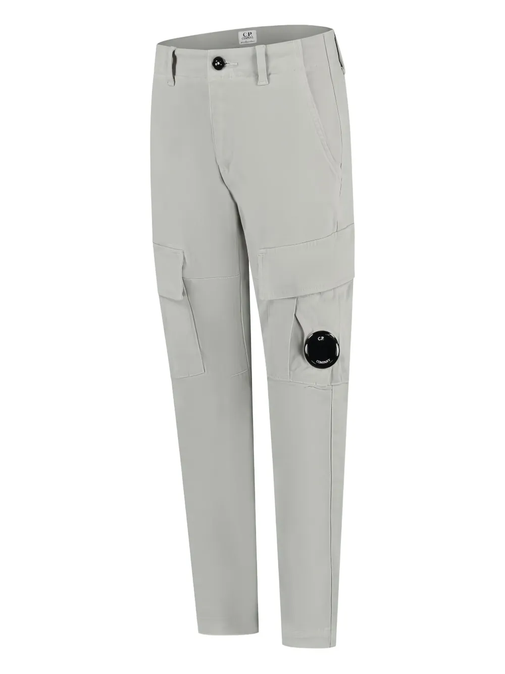 C.P. Company Kids Broek met cargozak Grijs