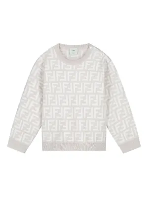 Fendi Kids ロゴ スウェットシャツ | ピンク | FARFETCH JP