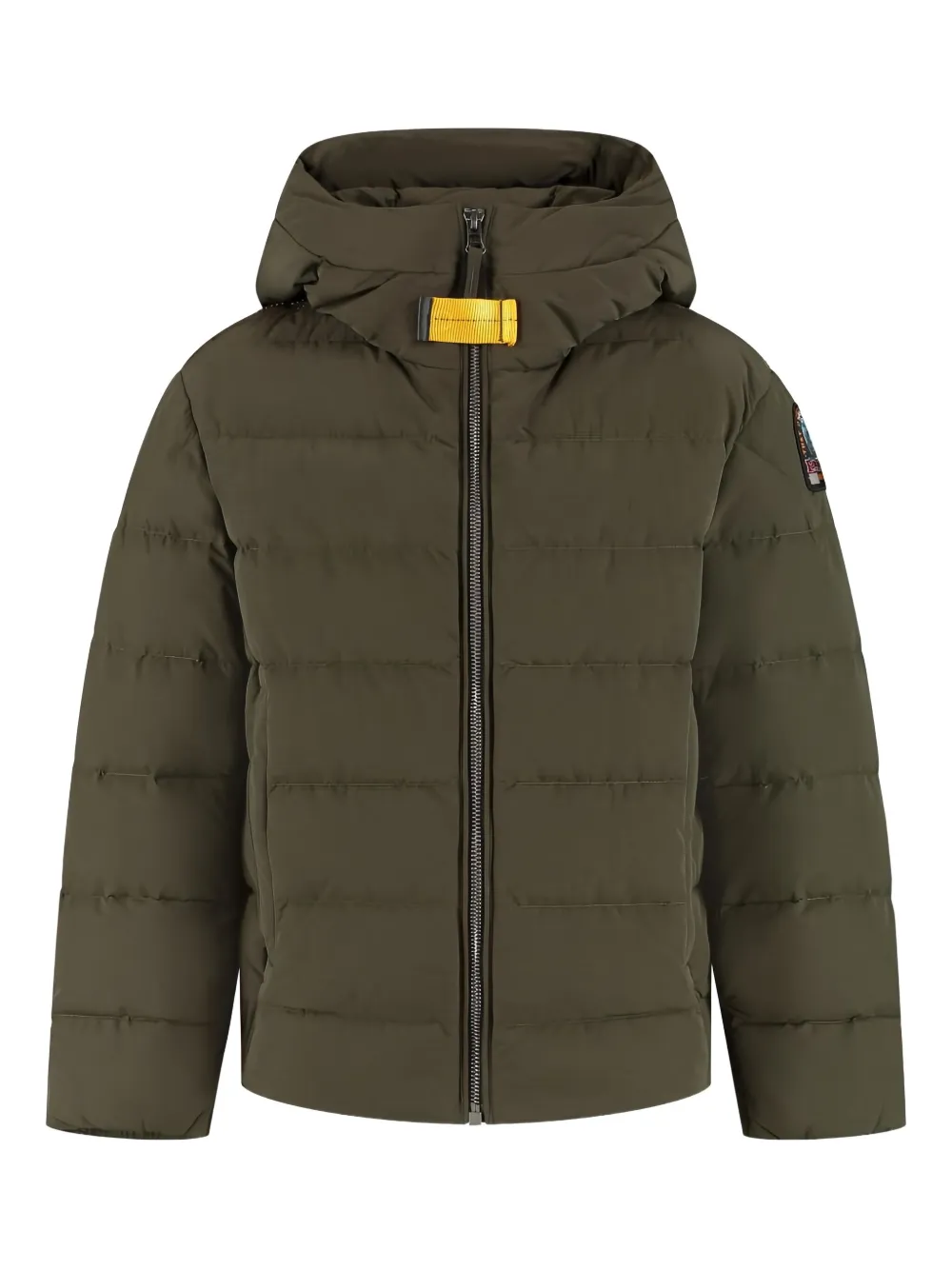 Parajumpers Cassian quilted hooded jacket | Green | Image 1