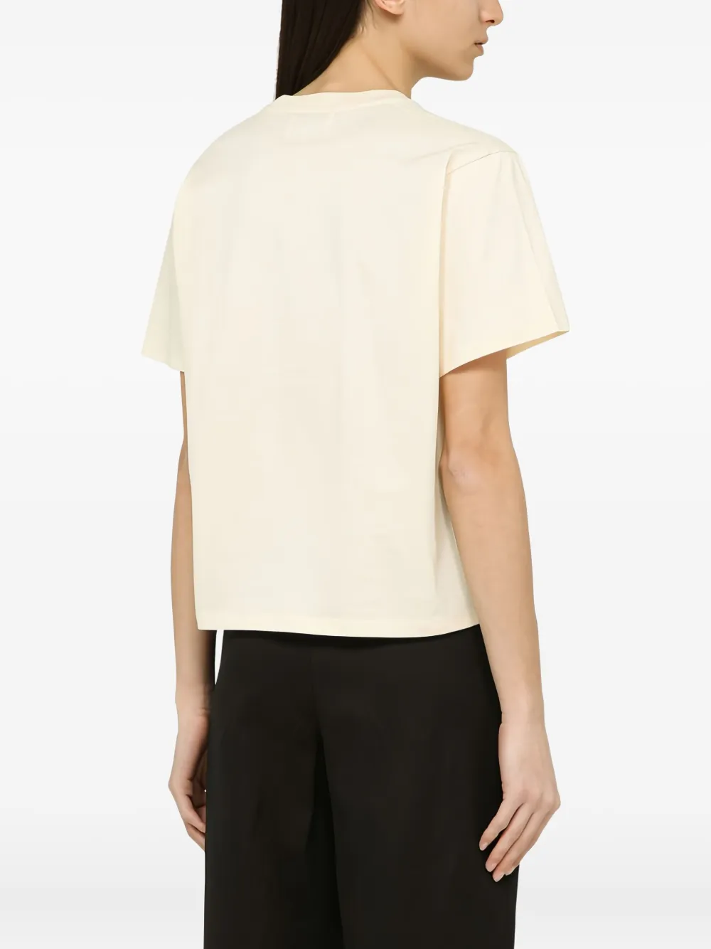 LouLou de Saison Telanto T-shirt met korte mouwen Beige