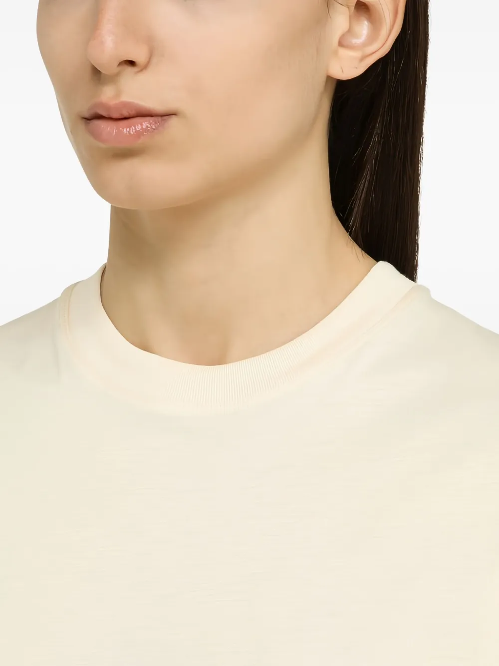 LouLou de Saison Telanto T-shirt met korte mouwen Beige