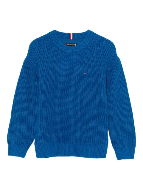Tommy Hilfiger Junior embroidered-logo sweater