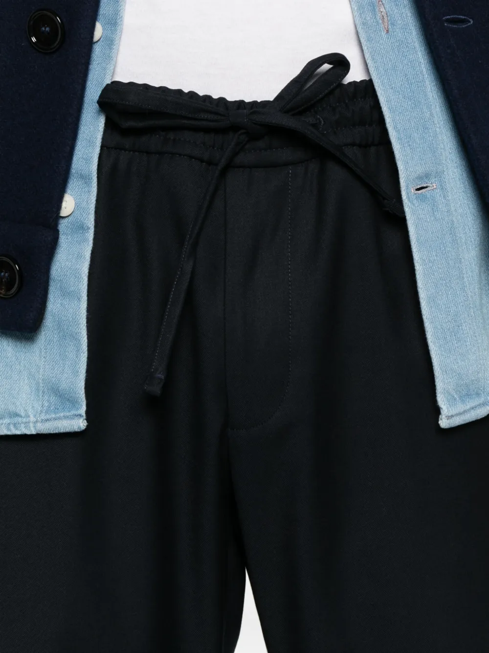 michael coal Mc Adam broek met trekkoord Blauw