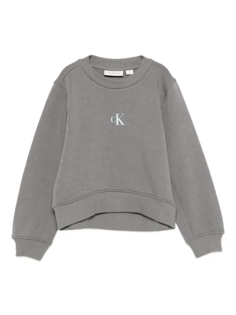 Calvin Klein Kids sudadera con logo estampado