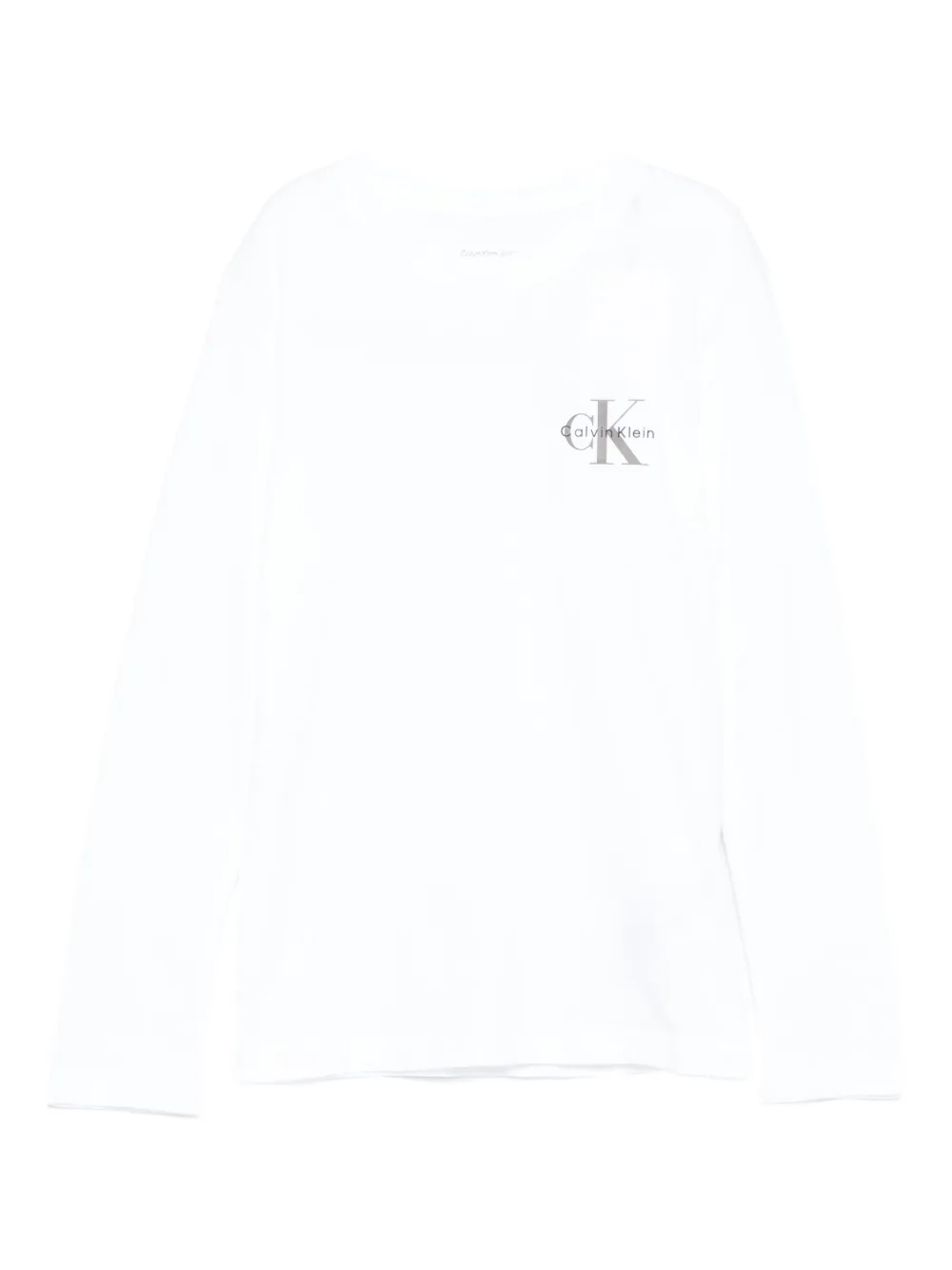 Calvin Klein Kids logo-print T-shirt - Bianco
