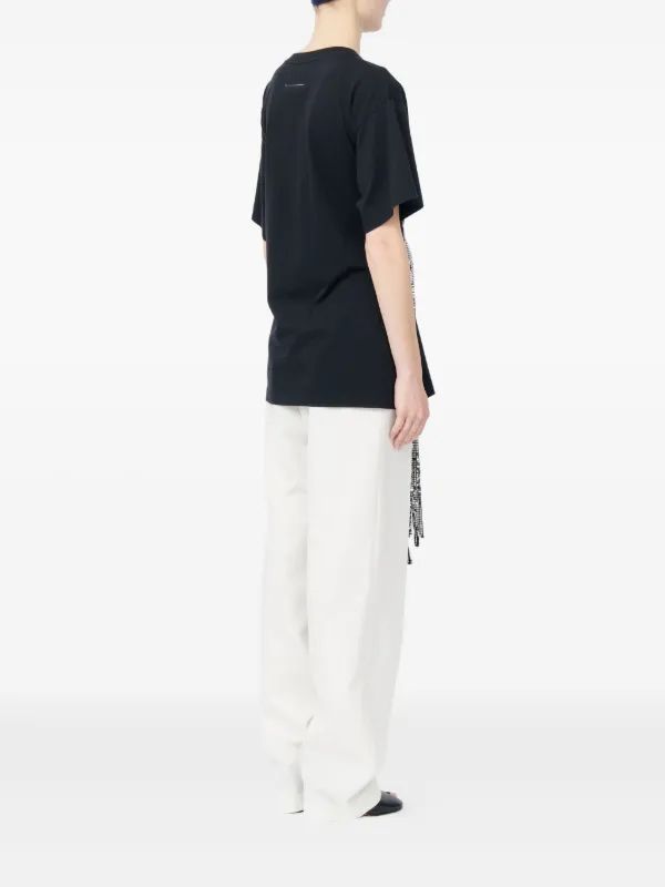 MM6 Maison Margiela コットン Tシャツ | ブラック | FARFETCH JP