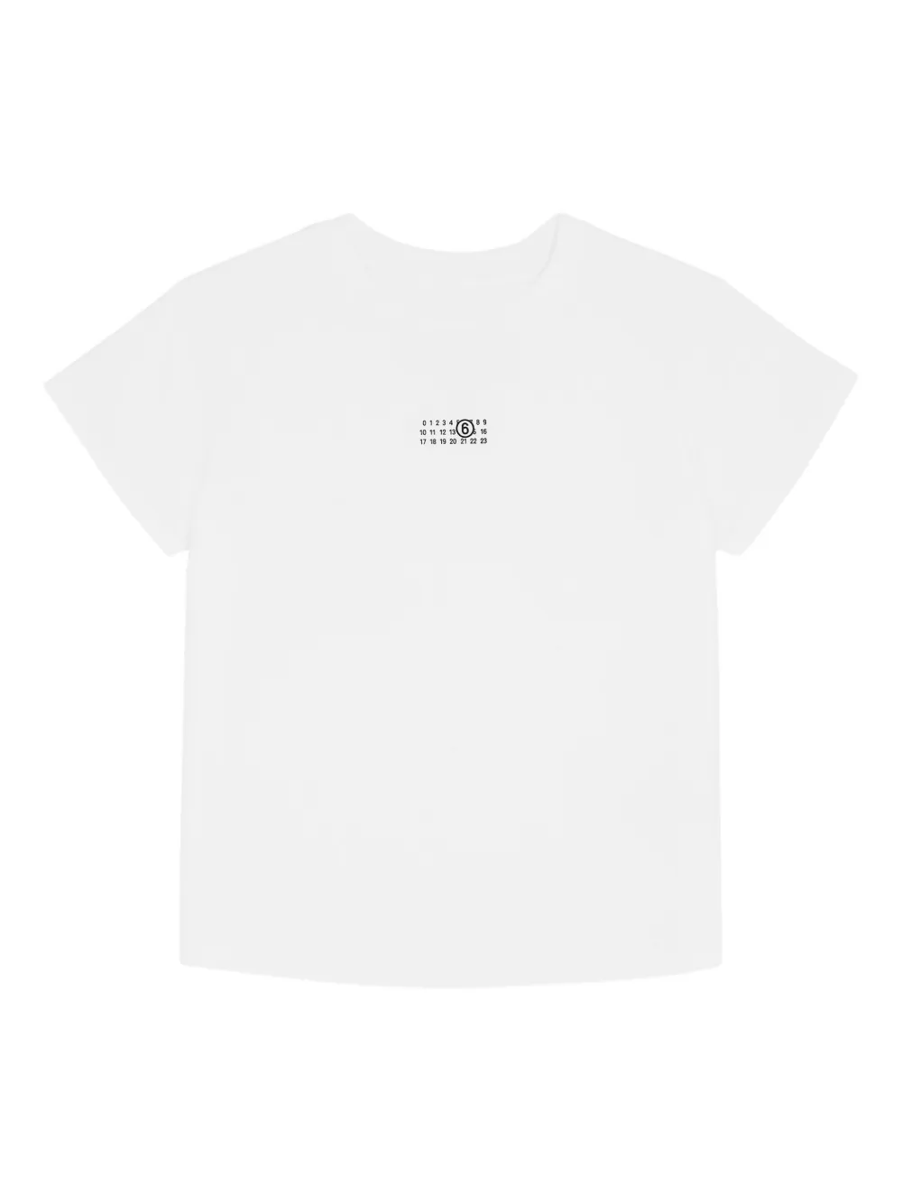 MM6 Maison Margiela crew-neck T-shirt - Bianco