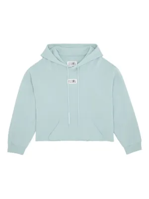 Golden Goose ハーフジップ クロップドパーカー | ブルー | FARFETCH JP