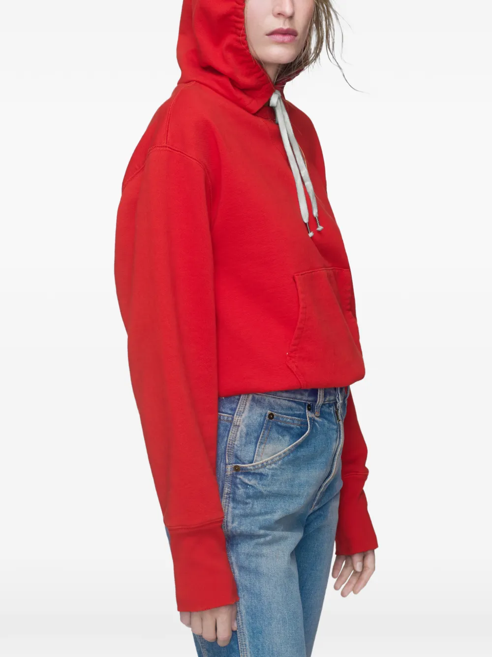 Maison Margiela Jack met capuchon en zak Rood