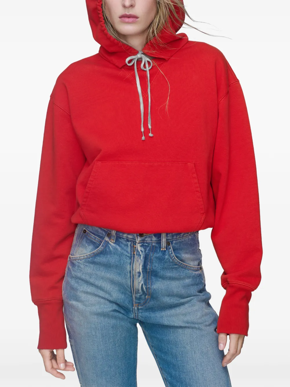 Maison Margiela Jack met capuchon en zak Rood